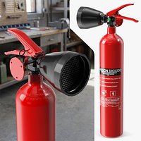 Carbon Dioxide 2Kg Fire Extinguisher Game Ready