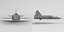 Stylized Interceptor Jet base mesh