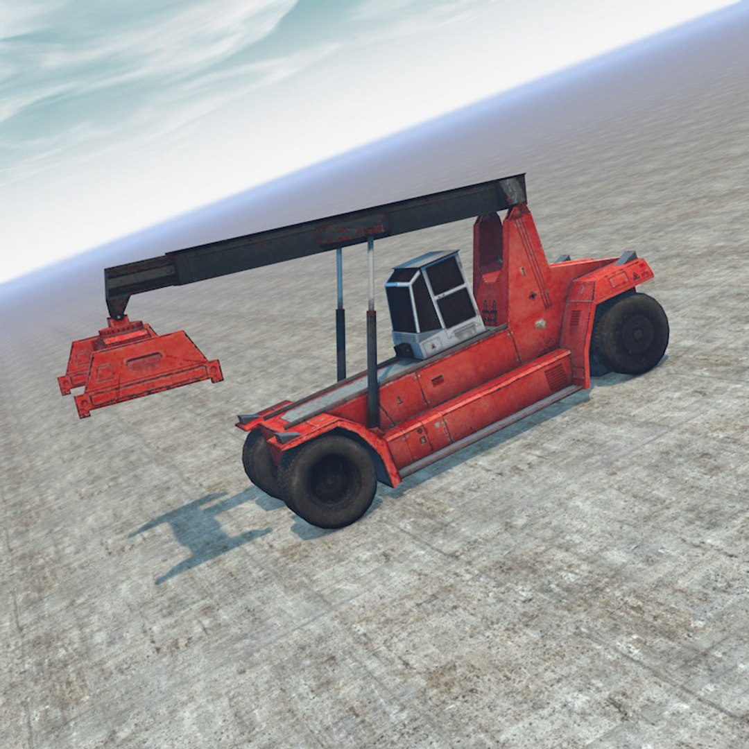 3d Reach Stacker