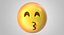 emoji 17 kissing face model