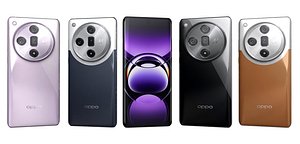 Oppo Find X7 All Colors 3D model