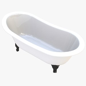bath tub bathtub 3d obj