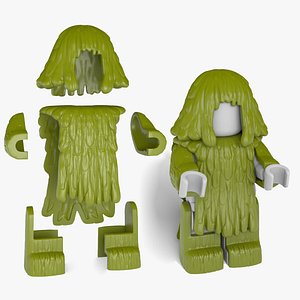 3D 3D Lego Minifigure Ghillie Suit
