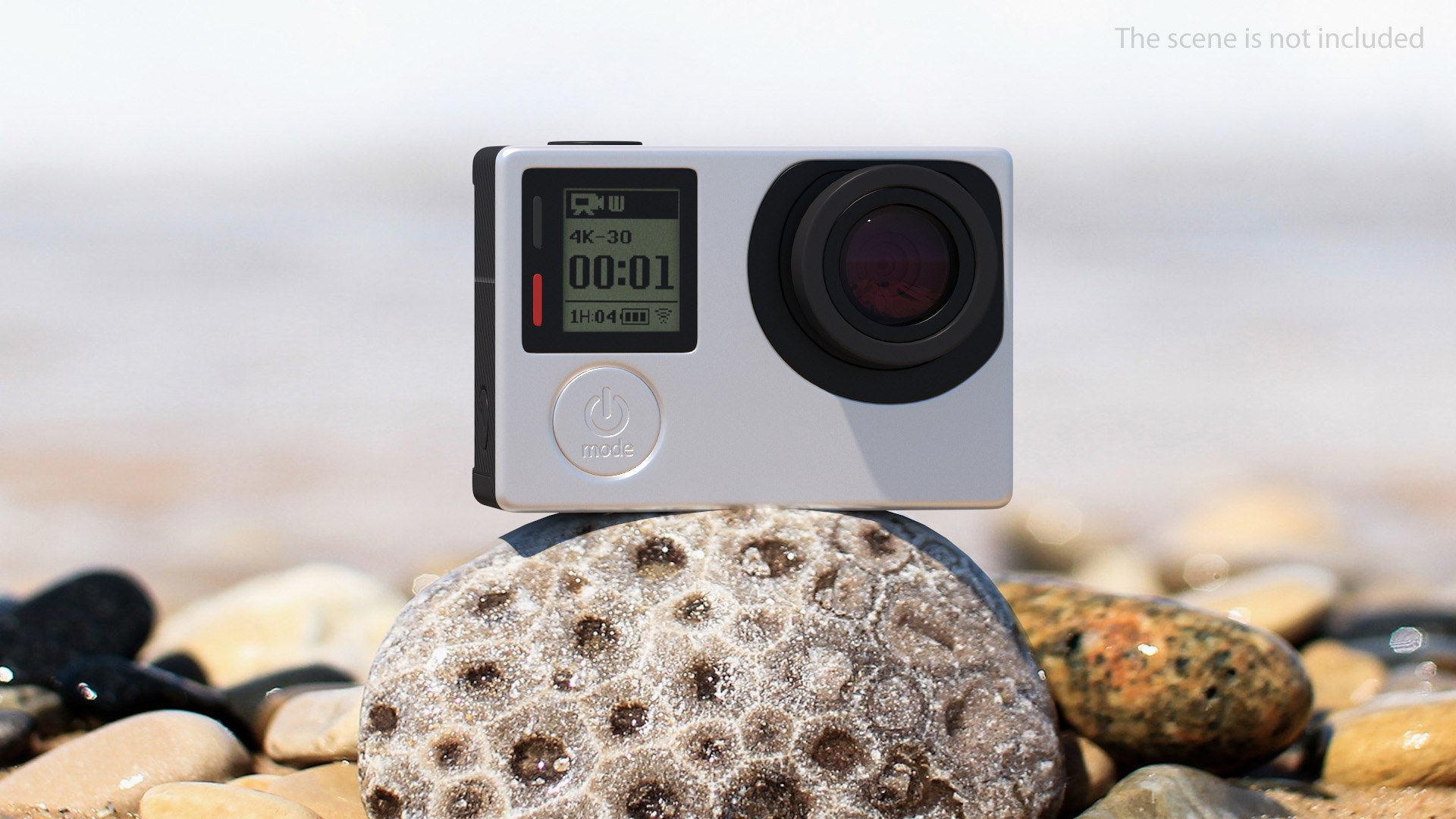 Action Camera Generic 3D model preview
