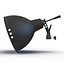 Photo Studio Halogen Light 3D Model