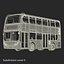 3d london bus taxi vehicle