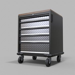 3D 1 Modular Tool Storage Cabinet 5s model