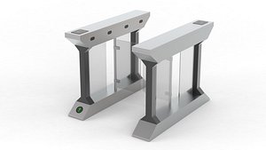 Turnstile Gate 3D model