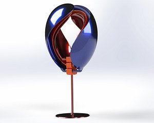 KINETIC WIND SCULPTURE 3D