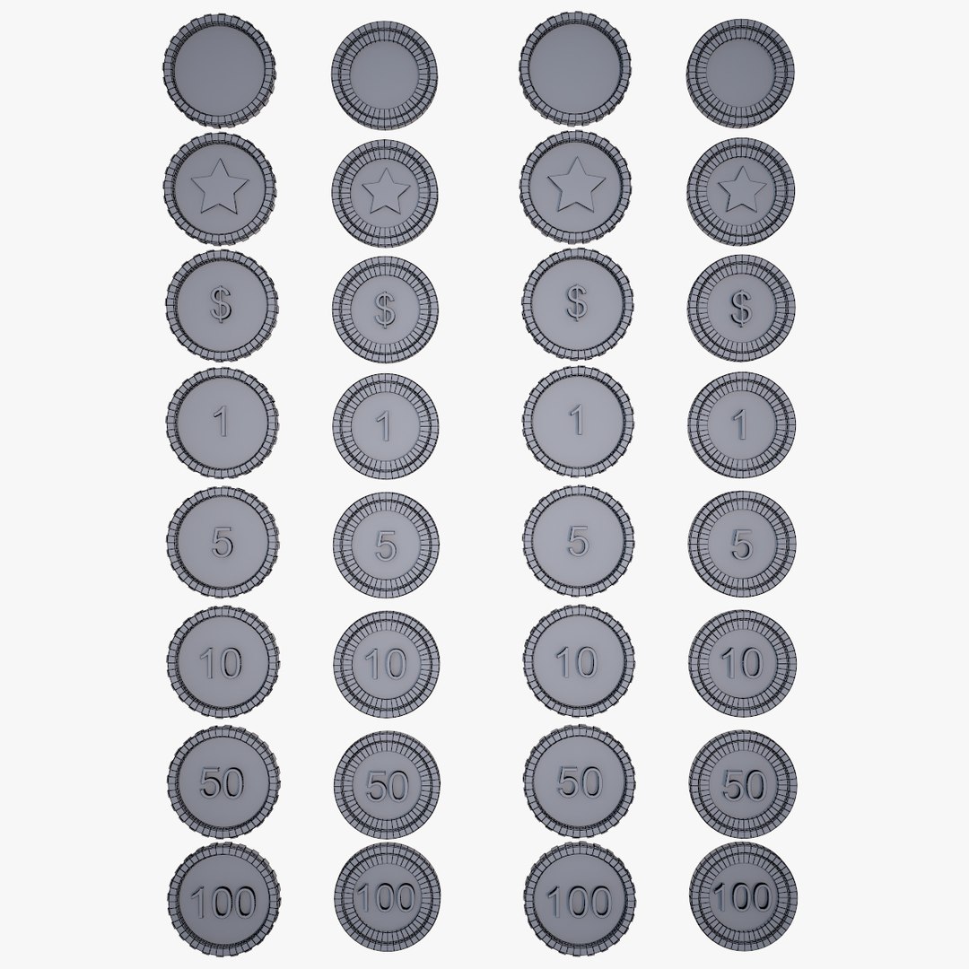 coins collection: gold silver 3D model https://p.turbosquid.com/ts-thumb/tj/t6VCPt/77b6gUTH/coins5/jpg/1502301148/1920x1080/fit_q87/fda419f16aa0546844c5df7c6fc405cd94fe50be/coins5.jpg