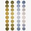 Coin Collection: Gold & Silver - Numbers & Signs (For Games)