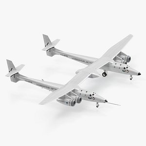 Virgin Galactic LauncherOne 3D Model