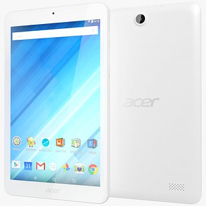 3d 3ds realistic acer iconia 8