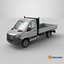 Mercedes Sprinter Pickup Body 4x4 3D model