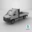 Mercedes Sprinter Pickup Body 4x4 3D model