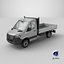 Mercedes Sprinter Pickup Body 4x4 3D model