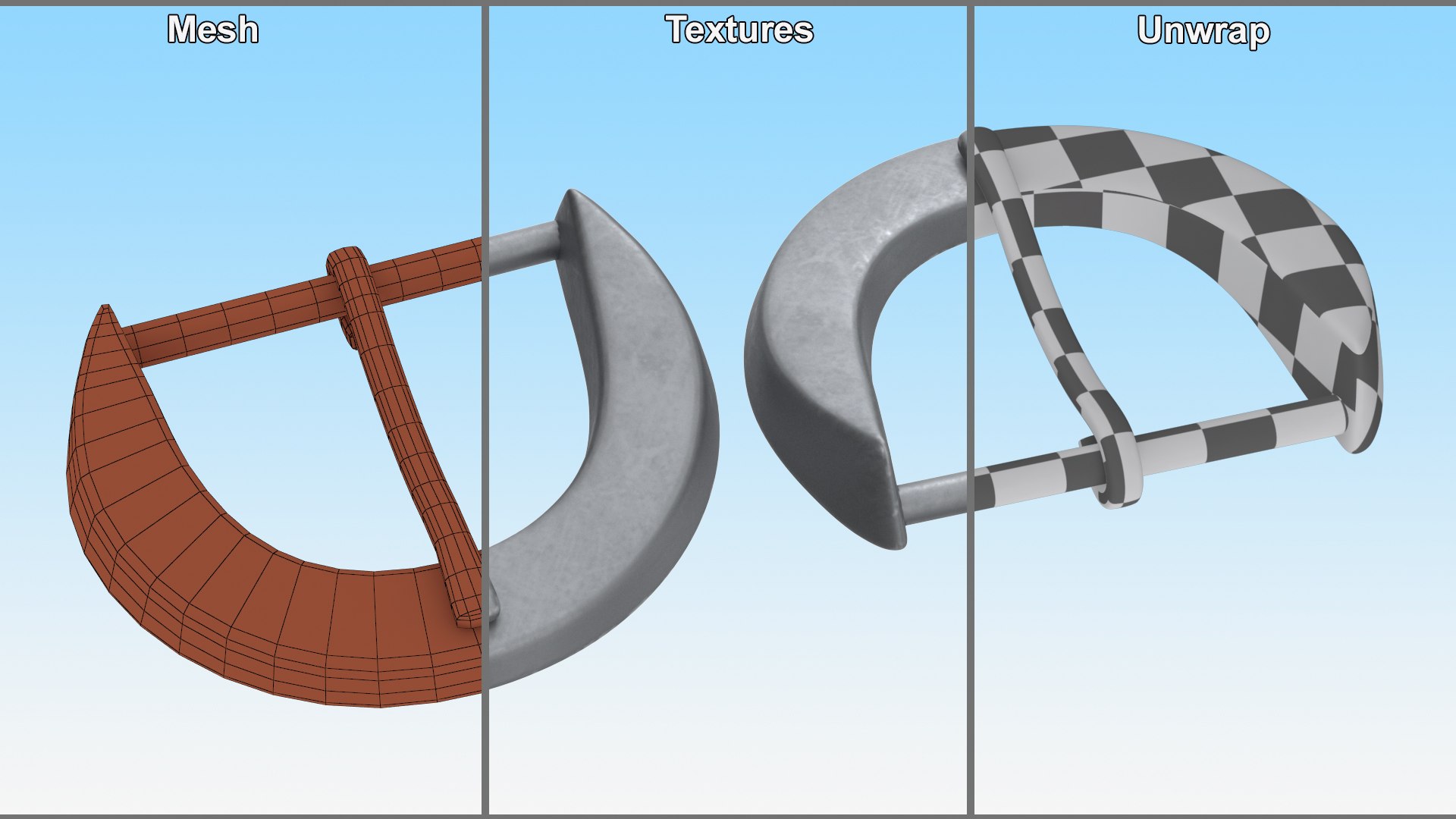 Crescent Belt 3D Model - TurboSquid 2073112