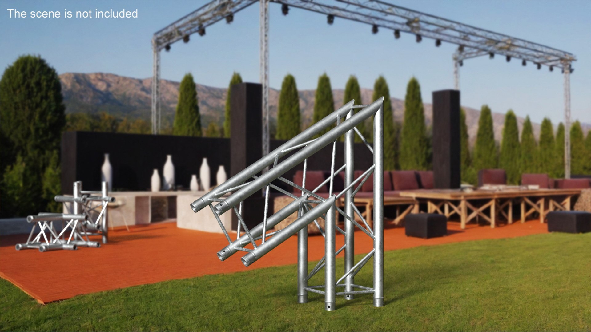 Construction Truss Modulars Collection 3D Model - TurboSquid 2299529