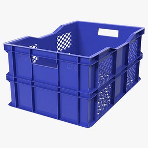 Vegetable Square Plastic Crate