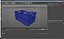 3D vegetable square plastic crate model