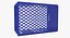 3D vegetable square plastic crate model