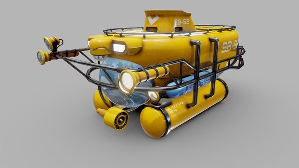 3D модель The Abyss Submarine - TurboSquid 1945267