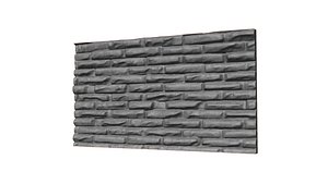 Rustic Basalt Cobblestone Wall