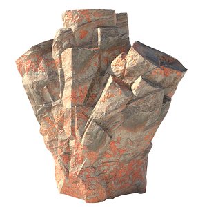 3D coral rock