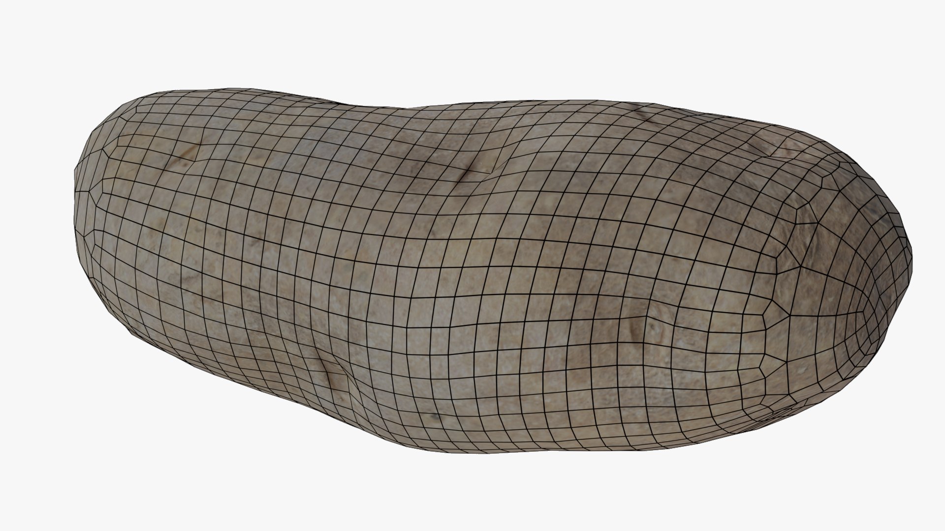 Photogrammetry Potato Remeshed 3D model https://p.turbosquid.com/ts-thumb/tk/Eo6n9p/R5/wireframe/png/1699784318/1920x1080/fit_q87/7e5ca735e93a7b2e038eae5296a4deda4e39cab2/wireframe.jpg