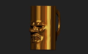 zbrush beer glass 3d 3ds