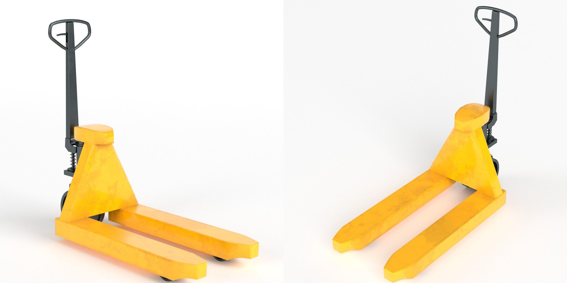 Pallet Jack Skid Lifter 3d Model