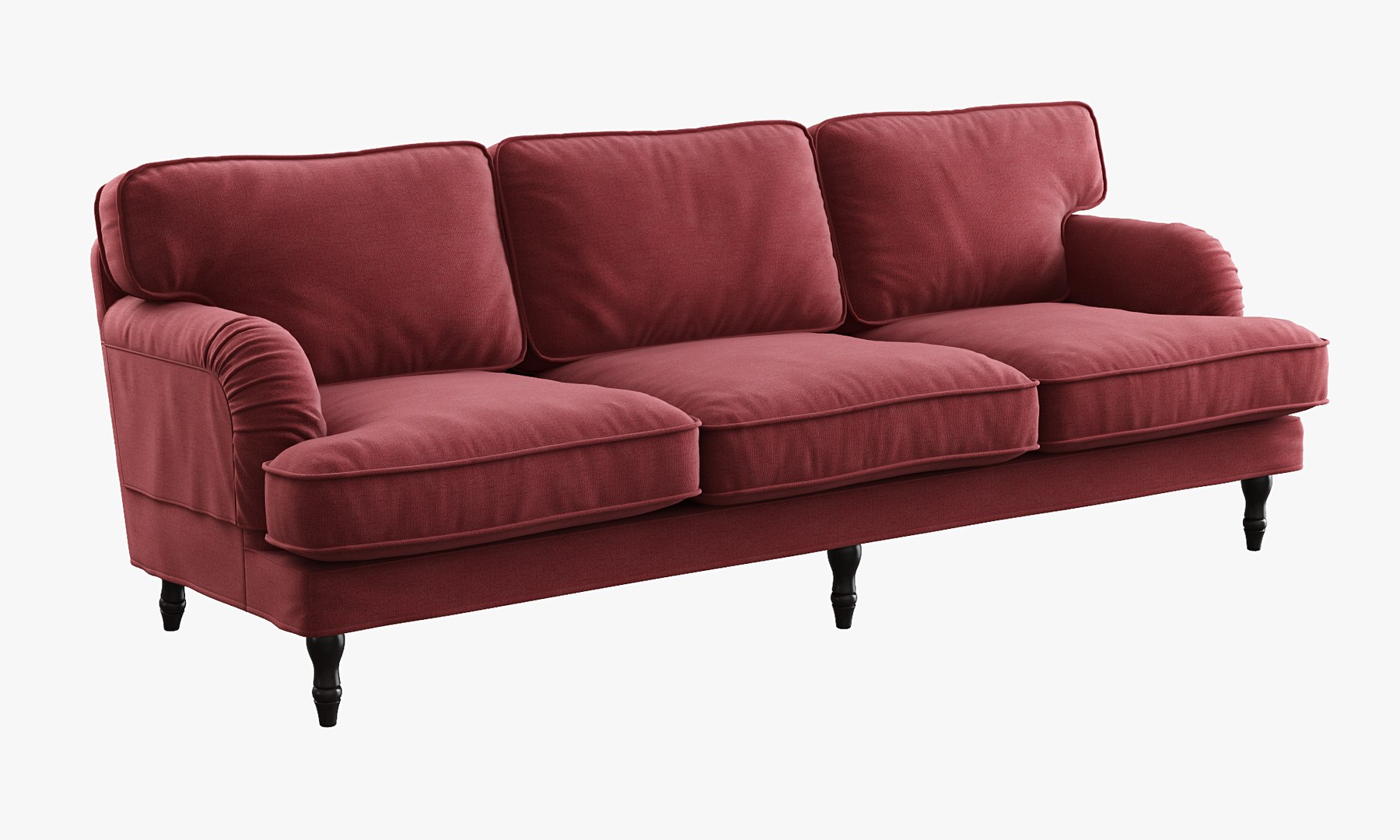Ikea Stocksund Three-seat Sofa 3d Obj
