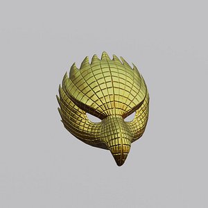 Vip Eagle Mask low poly 3D