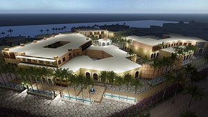 3D Islamic Cultural Center model