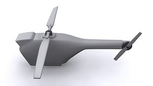 Micro drone HF101D uav ucav 3D model