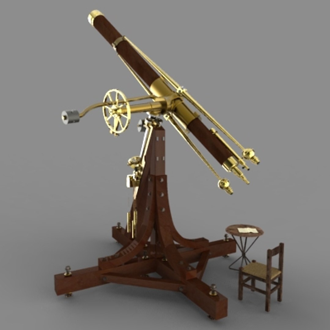 Construir sobre Disponible Pesimista 3d telescope fraunhofer circa 1826