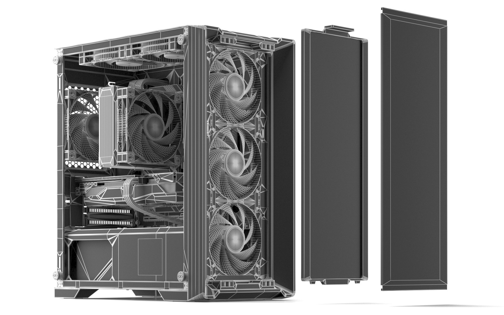 Gaming PC 14 3D Model - TurboSquid 2187873