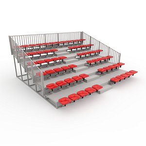 Bleachers 21 3D model