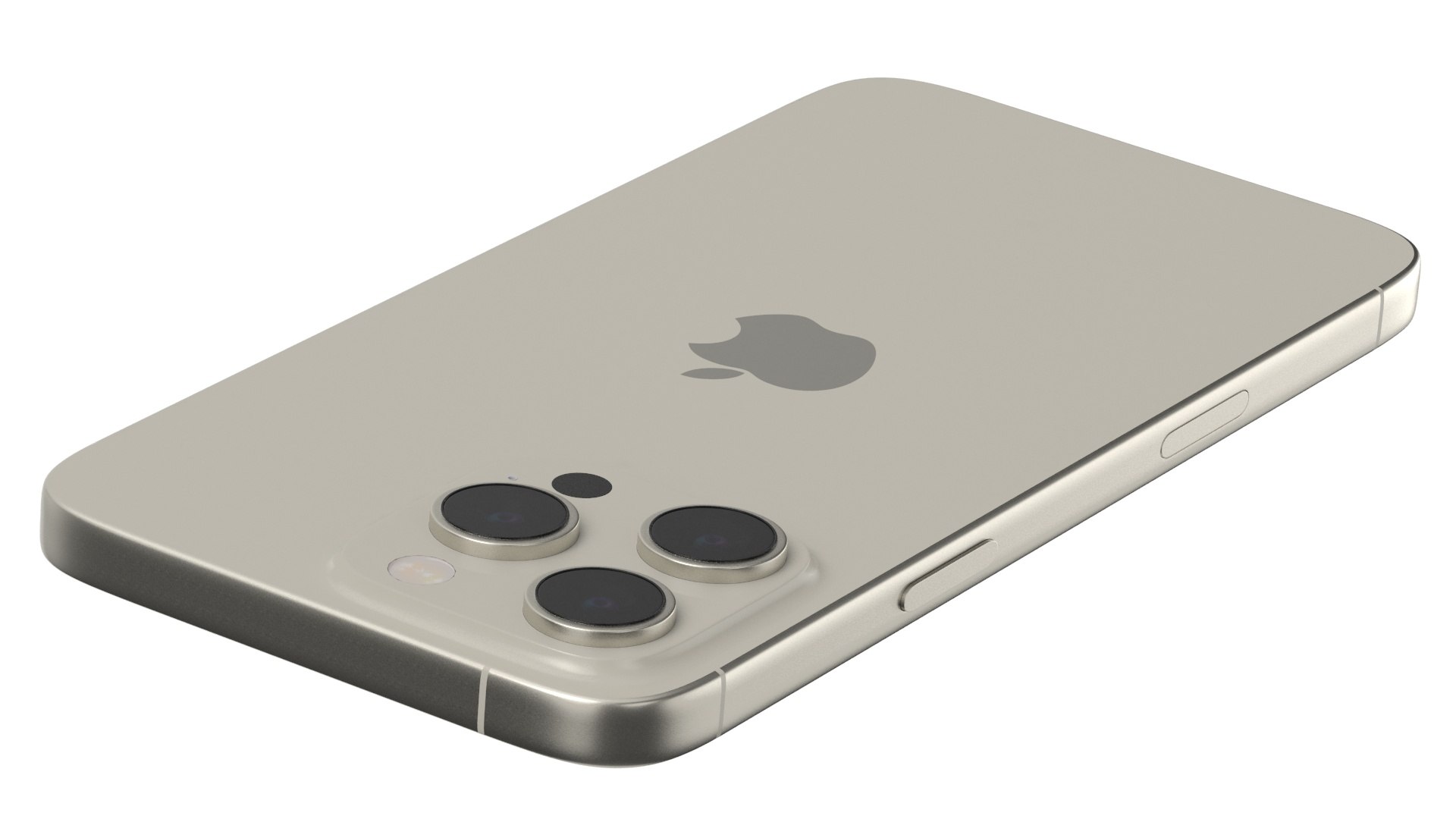 Apple Iphone 16 Pro Max Natural Titanium Model - TurboSquid 2283286