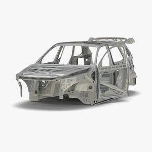 SUV Frame Rigged