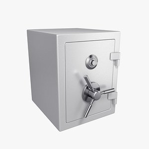 safe steel 3D model