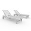 3D model Sun Lounger 04