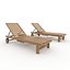 3D model Sun Lounger 04