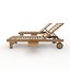 3D model Sun Lounger 04