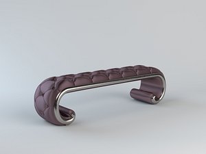 banch quilted 3d model