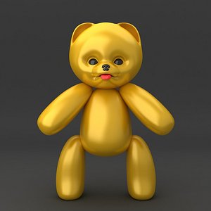 3d max teddy bear soft toy