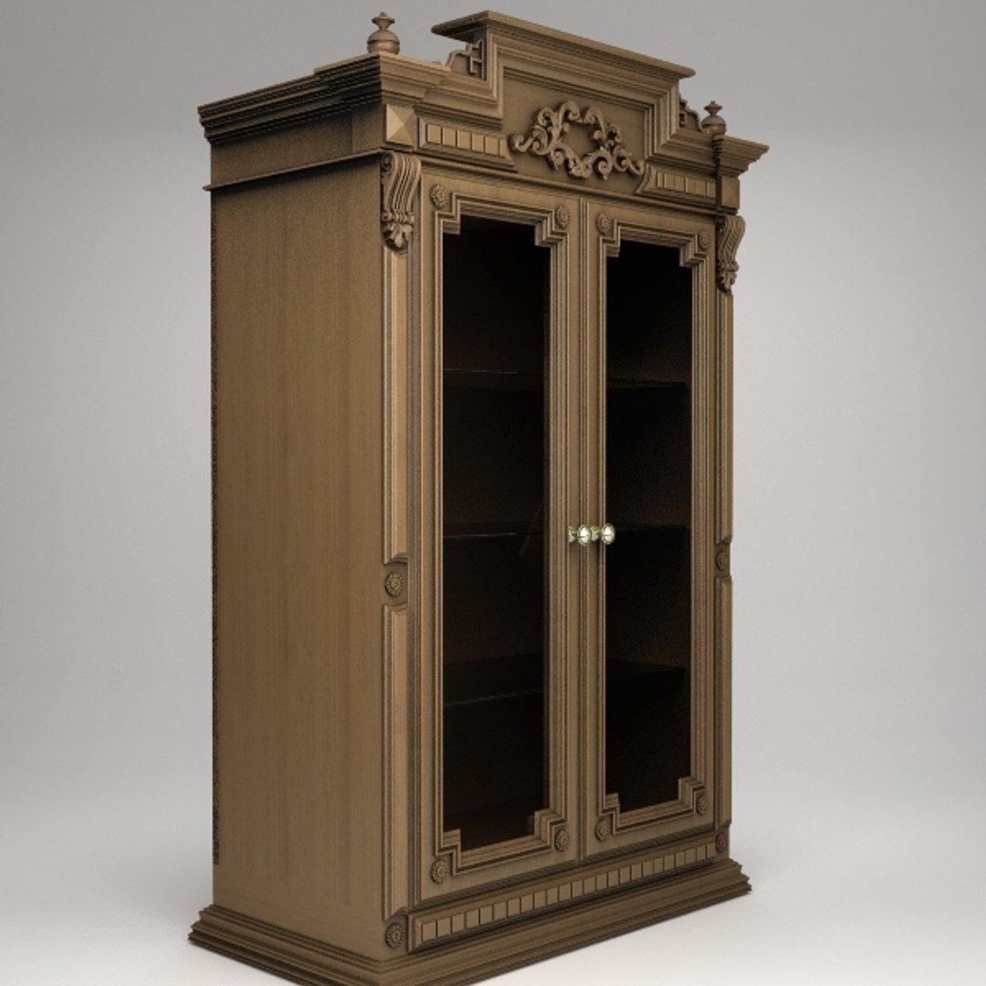 Cabinet Display 3d Model