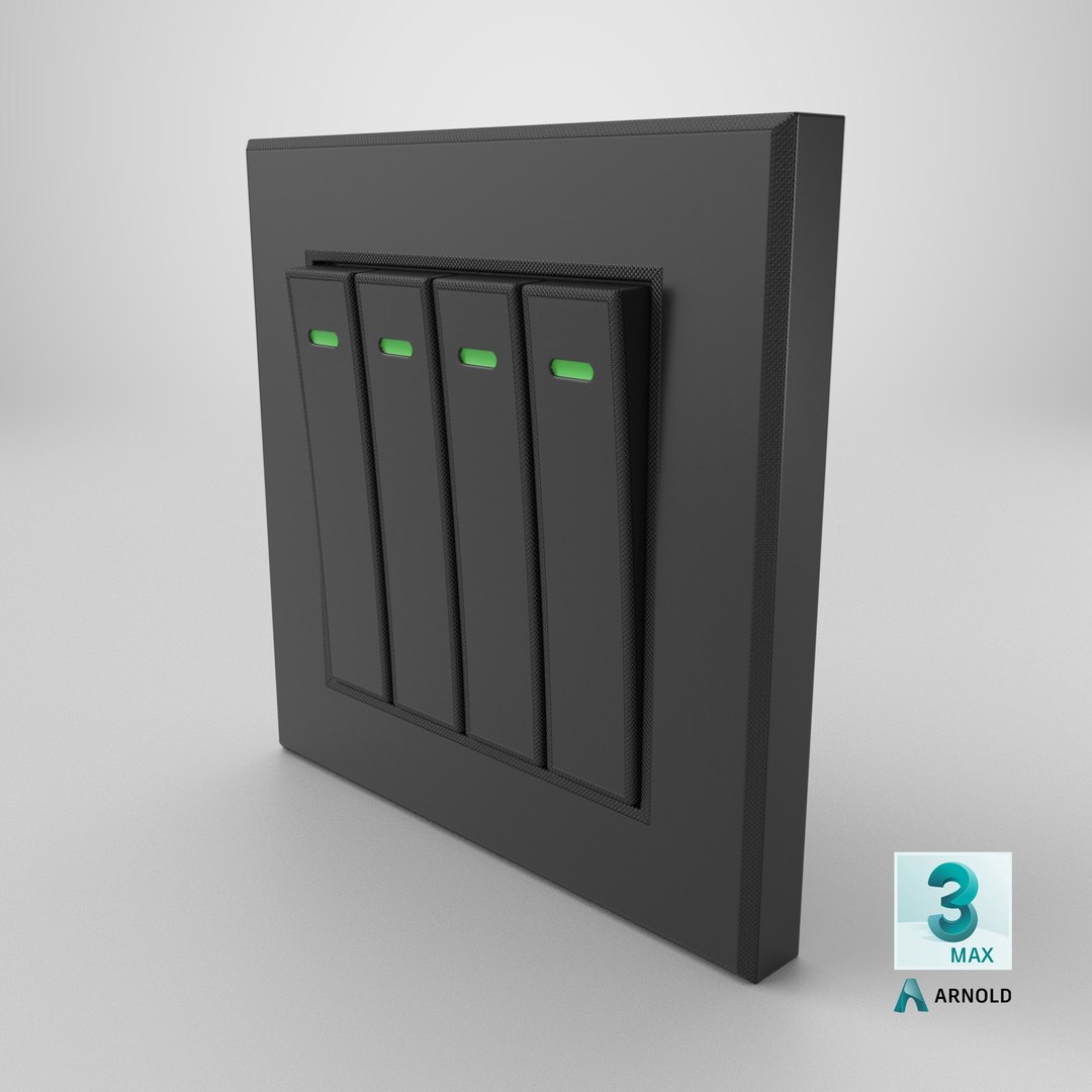 Black Light Switch x4 model https://p.turbosquid.com/ts-thumb/tl/32ag8e/Ah/stemcell_max_arnold_render/png/1779282508/1920x1080/fit_q87/129d8b0d9002d12ac0bff07f4cd918cc850359fc/stemcell_max_arnold_render.jpg