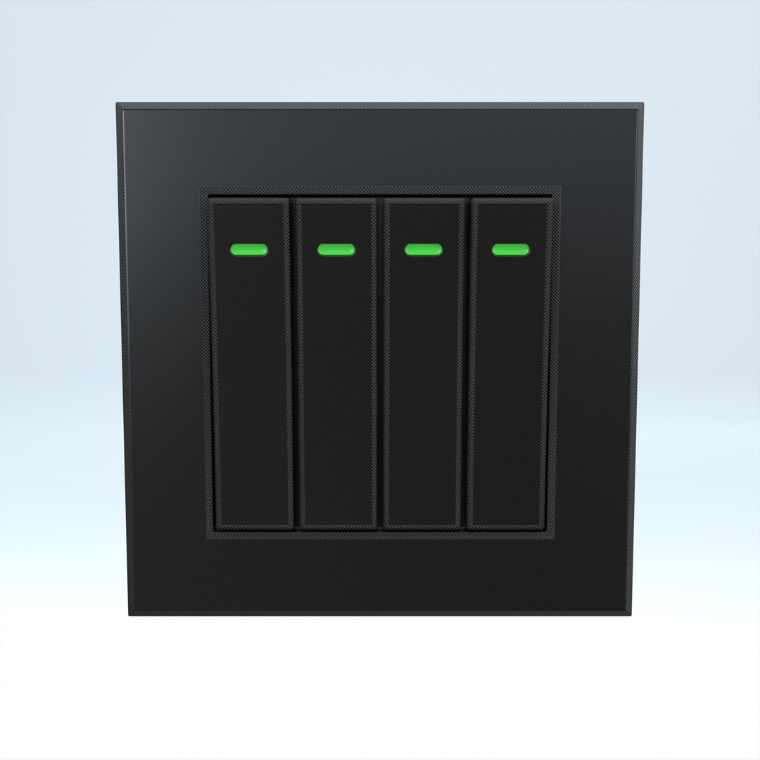 Black Light Switch x4 model https://p.turbosquid.com/ts-thumb/tl/32ag8e/QB/animation/jpg/1779130427/1920x1080/turn_fit_q99/edaeae3f76c00925e8b2a6e9d16d11cbdebc3b19/animation-1.jpg