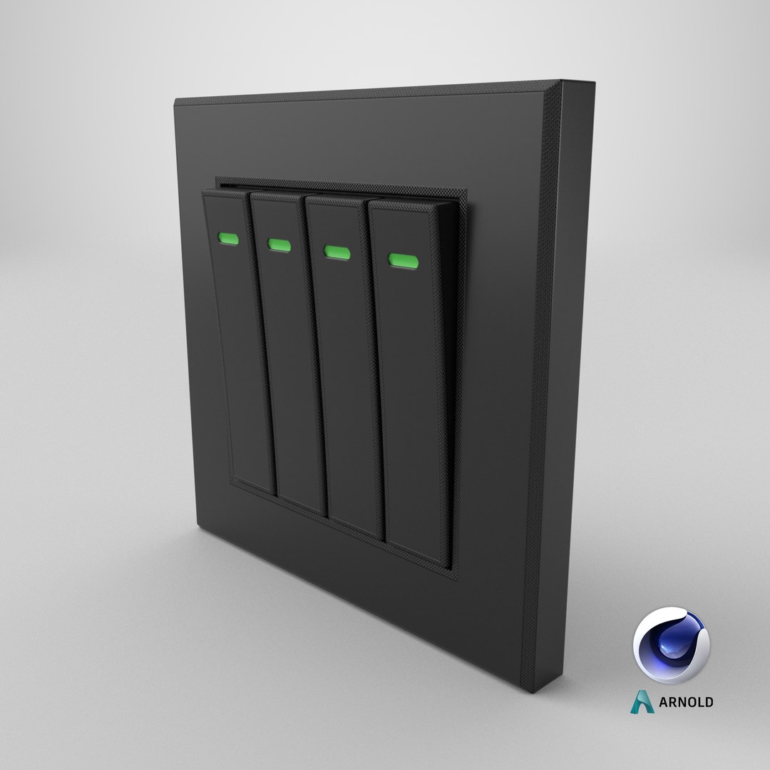 Black Light Switch x4 model https://p.turbosquid.com/ts-thumb/tl/32ag8e/XW/stemcell_cinema_4d_arnold_render/png/1779282503/1920x1080/fit_q87/4e13cd2dd5fcfd233b3fd792d3261c198c03af94/stemcell_cinema_4d_arnold_render.jpg
